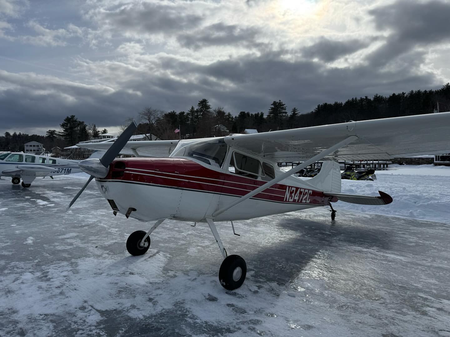 N3472C at Alton Bay NH
